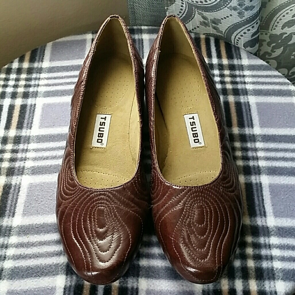 "Wood Grain" Unique Tsubo Heels